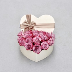 Caja Corazón y rosas