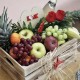 Caja de frutas rústica